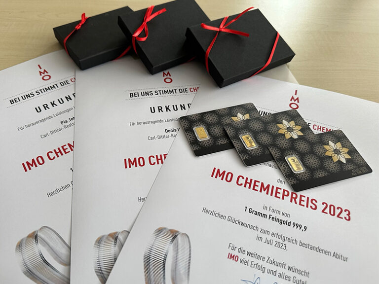 IMO Chemiepreis 2023