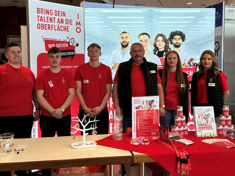 IMO auf der Ausbildungsmesse Beruf aktuell in Pforzheim
