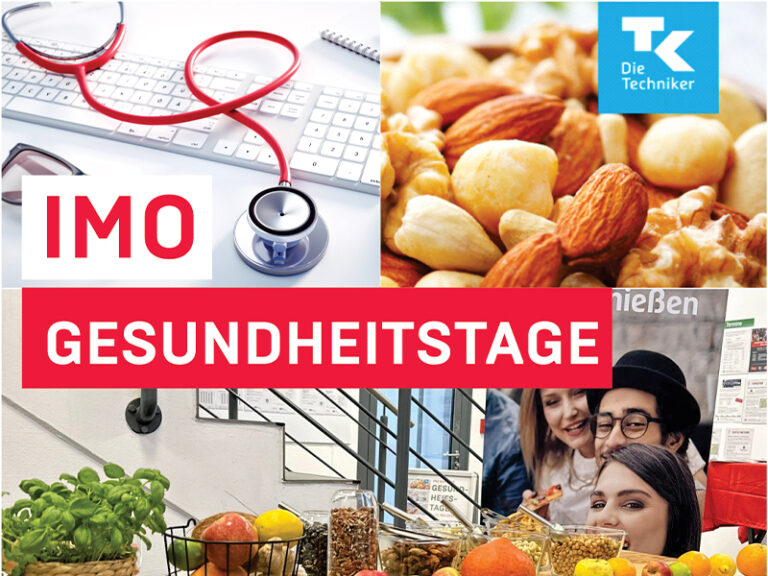 Rückblick Gesundheitstage bei IMO