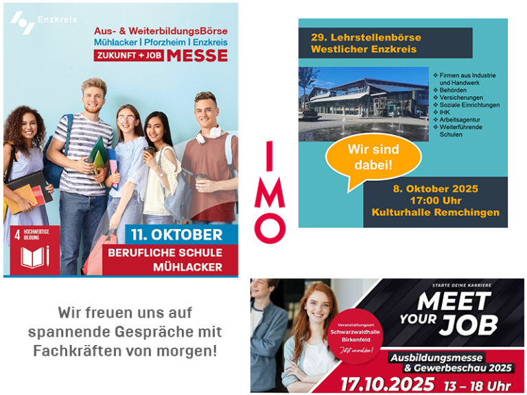 Ankündigung Ausbildungsmessen 2025