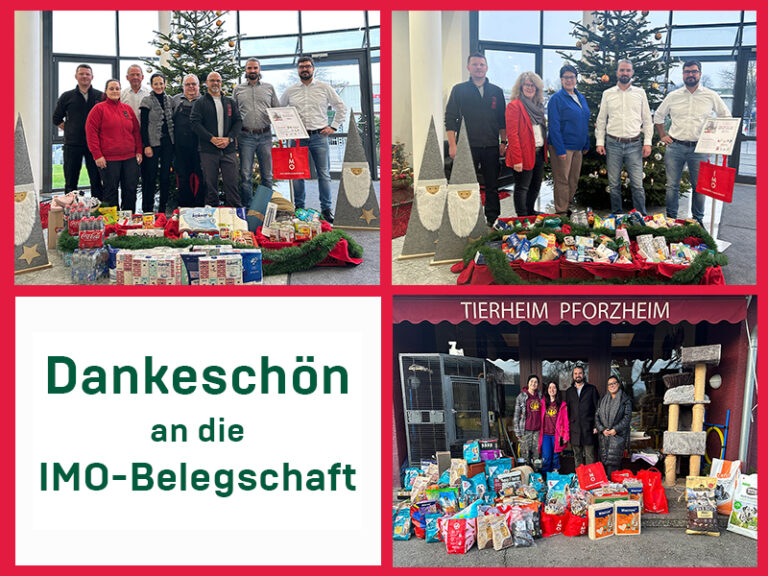 Adventsspende der IMO-Belegschaft Mitarbeitende zeigen großes Herz für soziale Einrichtungen in der Region